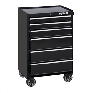 26-Inch 6-Drawer Tool Cabinet with Liners and Upgraded Casters