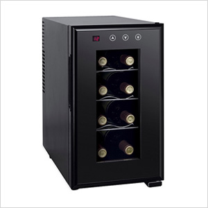 8-Bottle Thermo-Electric Slim Wine Cooler
