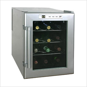 12-Bottle Thermo-Electric Wine Cooler