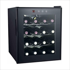 16-Bottle Thermo-Electric Wine Cooler with Heating