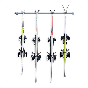 4-Pair Ski Storage Rack