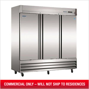 Commercial 3-Door Freezer