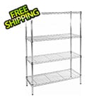 Seville Classics 36-Inch 4-Shelf Shelving System