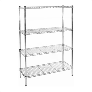 36-Inch 4-Shelf Shelving System