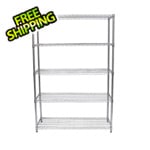 Trinity EcoStorage 5-Tier NSF Shelving Rack