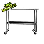 Trinity 48" NSF Stainless Steel Table with Wheels