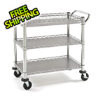 Seville Classics Heavy-Duty Commercial Utility Cart