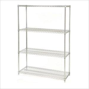 48-Inch 4-Shelf Shelving System