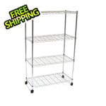 Seville Classics 4-Shelf Steel Wire Shelving