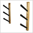 3-Snowboard Storage Rack (Angled / Pine)