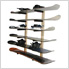 6-Snowboard Storage Rack (Level / Pine)