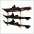3-Water Ski Storage Rack (Angled / Pine)