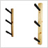 3-Water Ski Storage Rack (Angled / Pine)