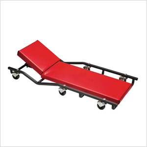 40-Inch Fully Padded Creeper with Adjustable Headrest