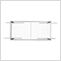 4'x6' Overhead Storage Rack 18"-33" Drop