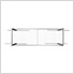 2'x6' Overhead Storage Rack 24"-45" Drop