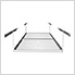 4'x8' Overhead Storage Rack 12"-21" Drop