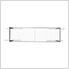 3'x8' Overhead Storage Rack 18"-33" Drop