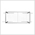 4'x6' Overhead Storage Rack 24"-45" Drop