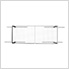 3'x6' Overhead Storage Rack 18"-33" Drop