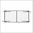 4'x8' Overhead Storage Rack 18"-33" Drop