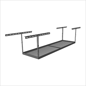 3'x8' Overhead Storage Rack 18"-33" Drop