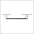 2'x8' Overhead Storage Rack 12"-21" Drop