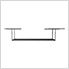 2'x8' Overhead Storage Rack 18"-33" Drop