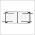 4'x6' Overhead Storage Rack 24"-45" Drop