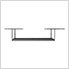 3'x6' Overhead Storage Rack 12"-21" Drop