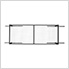 3'x6' Overhead Storage Rack 12"-21" Drop