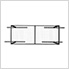 3'x6' Overhead Storage Rack 24"-45" Drop