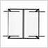 4'x4' Overhead Storage Rack 18"-33" Drop