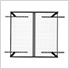 4'x4' Overhead Storage Rack 24"-45" Drop