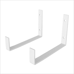 SafeRacks SR-UtilHook-W | Sports Utility Hooks - White