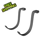 SafeRacks Rail Hooks - Hammertone