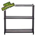 Trinity 3-Tier Slat Shelving Rack