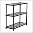 3-Tier Slat Shelving Rack