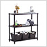 3-Tier Slat Shelving Rack