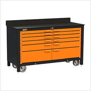 12-Drawer 60-Inch Rolling Workbench