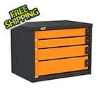 Swivel Storage Solutions 4-Drawer 24-Inch Service Tool Box