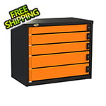 Swivel Storage Solutions 5-Drawer 30-Inch Service Tool Box