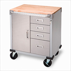 UltraHD Rolling Storage Cabinet with Drawers