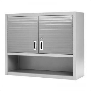 UltraHD Wall Cabinet with Open Shelf
