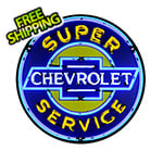 Neonetics Chevy Service 36-Inch Neon Sign