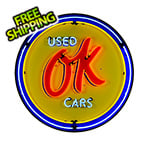 Neonetics OK Used Cars 36-Inch Neon Sign