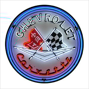 Chevrolet Corvette 36-Inch Neon Sign