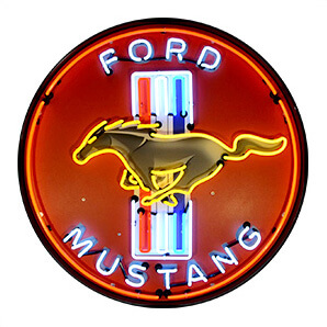 Ford Mustang 36-Inch Neon Sign