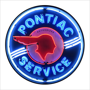 Pontiac Service 36-Inch Neon Sign