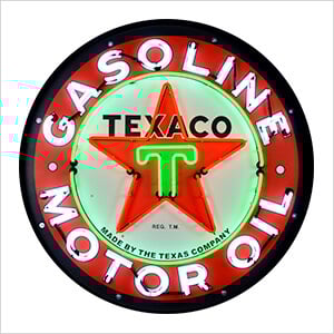 Texaco Motor Oil 36-Inch Neon Sign